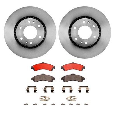 Brembo Front Brake Kit Disc Rotors 325mm & Ceramic Pads For Saab 9-7x Arc 2005