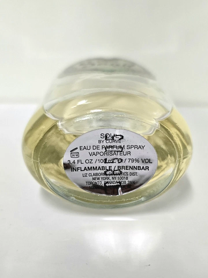 SOUL by CURVE Liz Claiborne 3,4 OZ eau de parfum para mujer. 90% Completo (Vintage2005) Foto 4 de 4