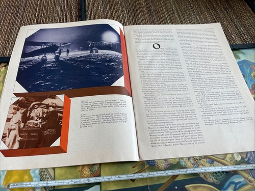 1976 Oh How We Flew Western Airlines History Magazine -27 S. - Bild 4 von 9