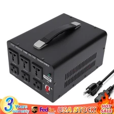 5000W Watt Power Voltage Transformer Step Up/Down 110-120V to 220-240V Converter