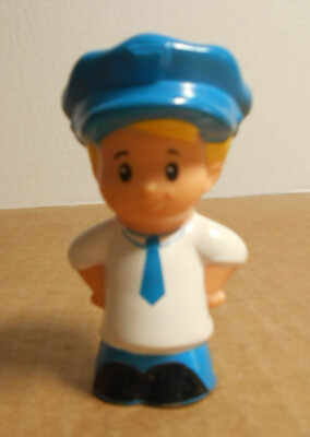 Fisher Price Little People Eddie School Bus Driver Figure G18 | eBay