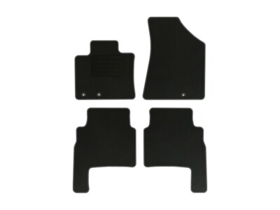Veloursfußmatten für Kia Sorento II Bj. 2010 - 2012 Automatten NEU SCHWARZ BASIC