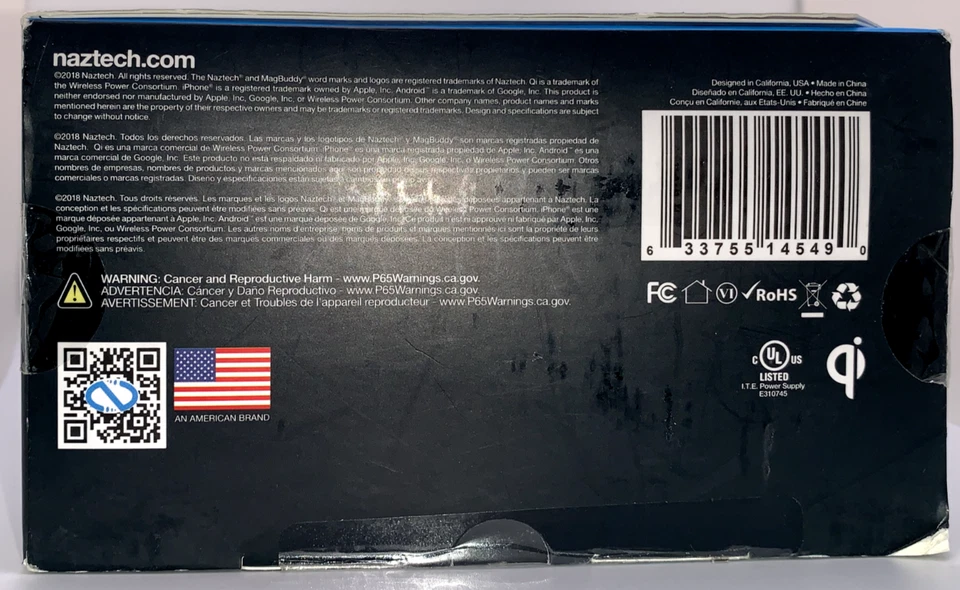 Naztech MagBuddy Wireless Charge Anywhere+ Cell Phone Holder Mount Device Mount - Image 4 of 4