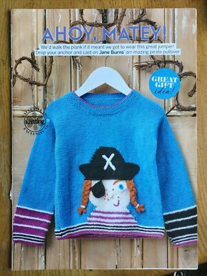 KINDER PIRATEN PULLOVER STRICKANLEITUNG (bitte Hinweise beachten)