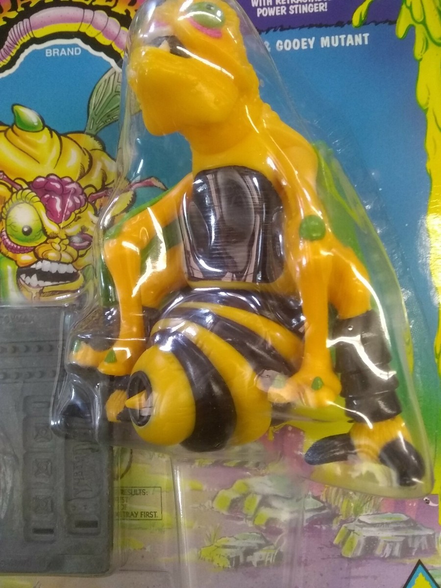 Rare VHTF Creepy Crawlers Crime Grimes Rumble Bee Toy Figure