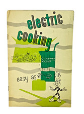 Electric Cooking As Easy as Pie Detroit Edison Co Recipe Cookbook Reddy Kilowatt