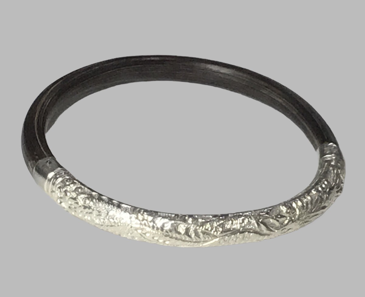アクセサリー Sterling Silver Bamboo Bangle Vintage Solid Sterling Silver 925 Bamboo Bangle Bracelet - Etsy