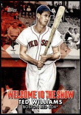 Ted Williams 2022 Topps 5x7 Welcome to the Show #WTTS-32 40/49 Red Sox
