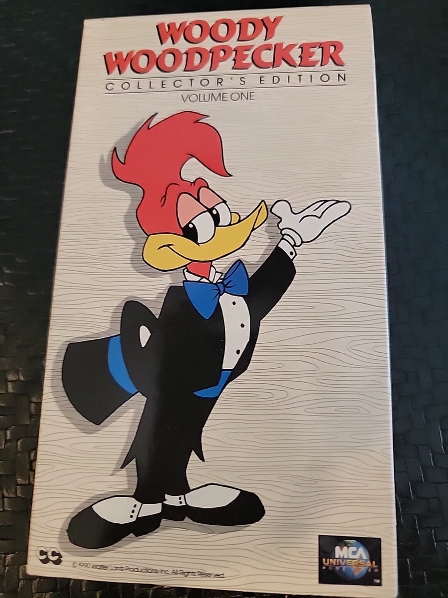 WOODY WOODPECKER VHS COLLECTOR'S EDITION VOLUME ONE RARE