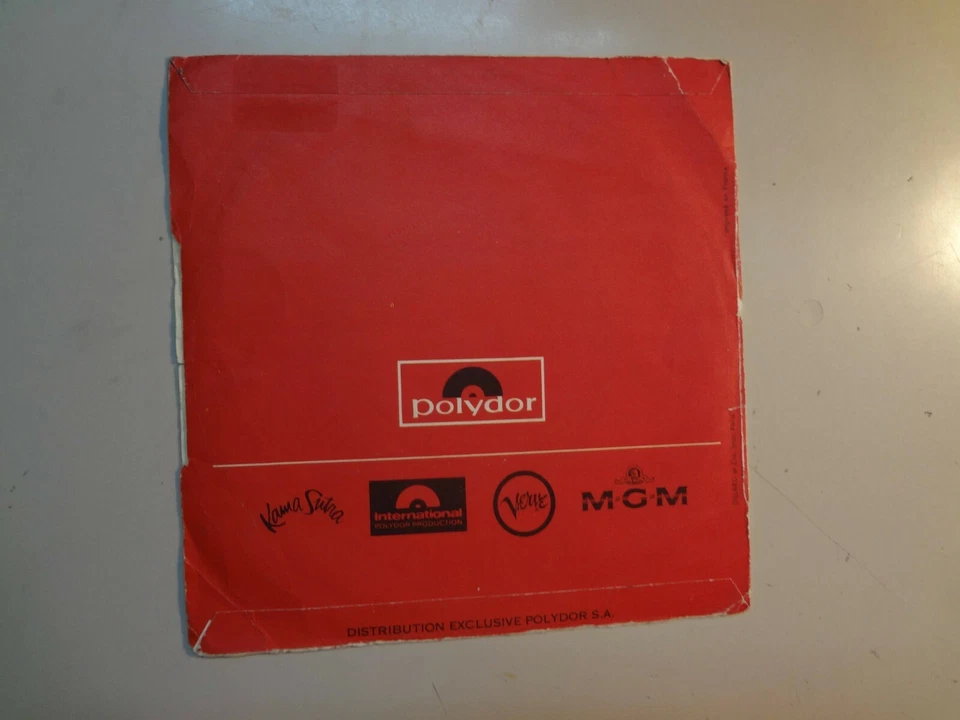 CREAM: Strange Brew 2:44- Tales Of Brave Ulysses 2:47-France 7" 1967 Polydor PSL - Image 2 of 4