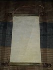 Vintage Persian Art On Leather Wall Hanging Scroll Lady in Yellow Dress  — photo 3