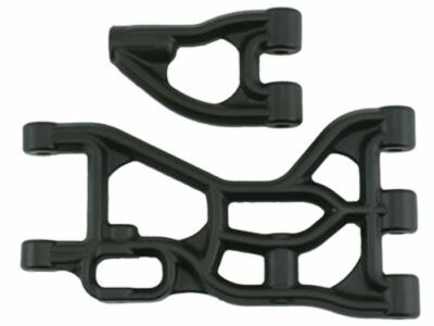 RPM R/C Products - Black Baja 5b 5t Rr Upper And Lower A Arms