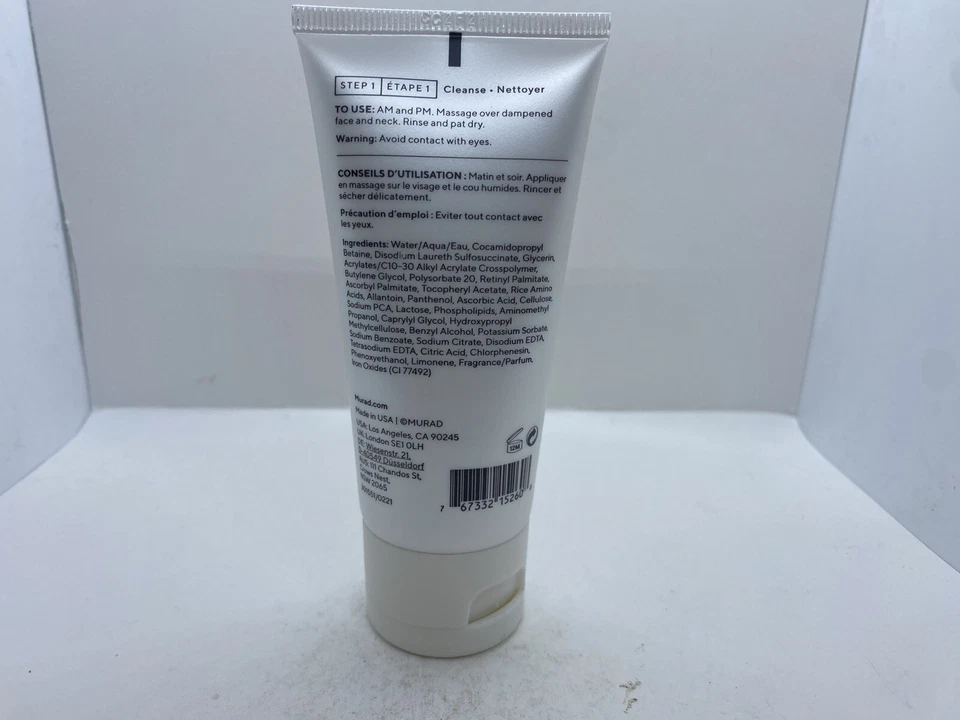 Murad Environmental Shield Essential-C Cleanser • 2 Fl Oz • Without Box - Image 2 of 2