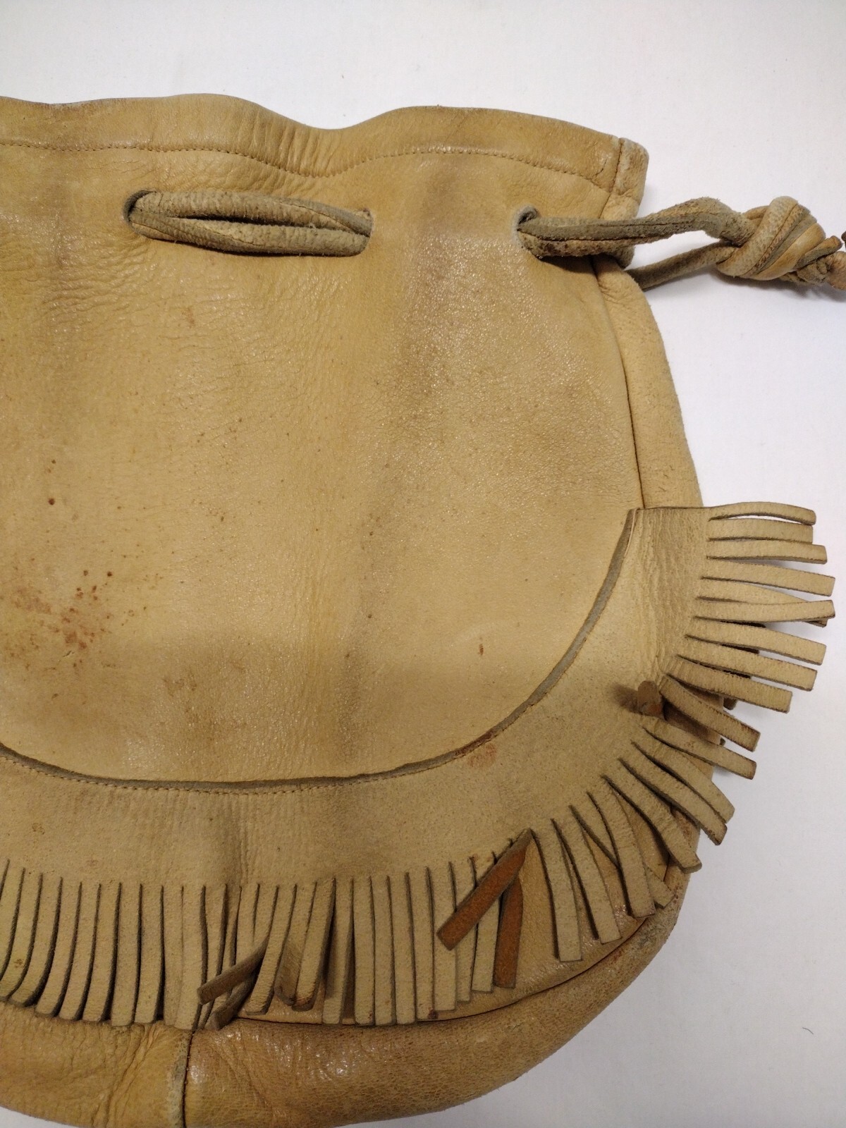 Leather Pull String Pouch - image 8