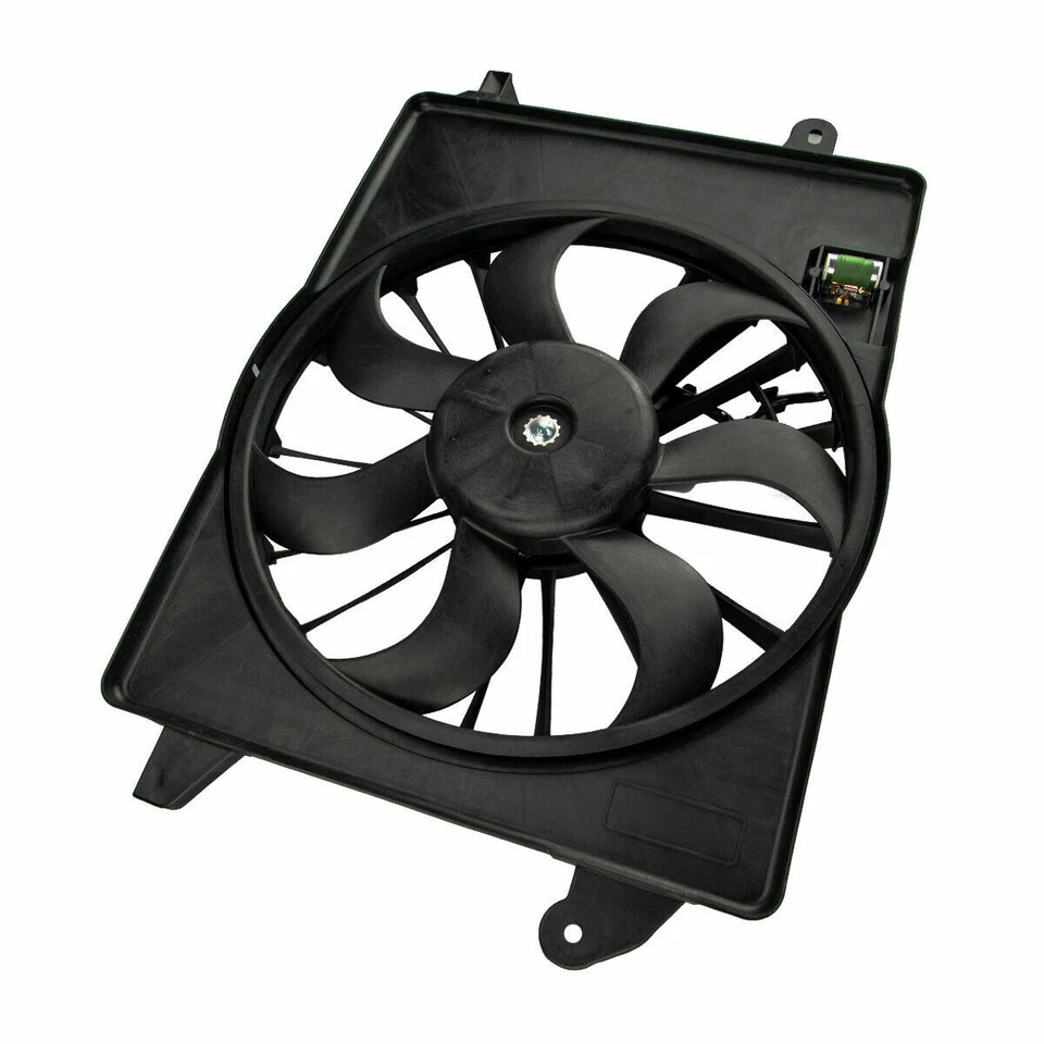 Ventilador de refrigeración del radiador de CA para Chrysler 300/Dodge Challenger/Cargador 2009-2018 Foto 2 de 4