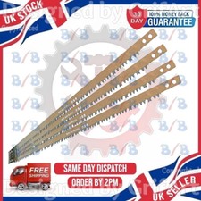 FOUR 30" BOW SAW BLADES SPARE SHARP REPLACEMENT FOR TREE WOOD LOG BRANCH PRUNING