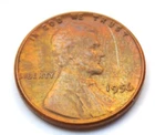 1956 1C Lincoln Cent (Mint Set Toned)