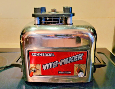 Vitamix Commercial Vita-Mixer Maxi-4000 Stainless Base - Working