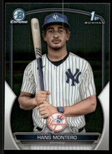 2023 Bowman Chrome #BCP-173 Hans Montero Chrome Prospects