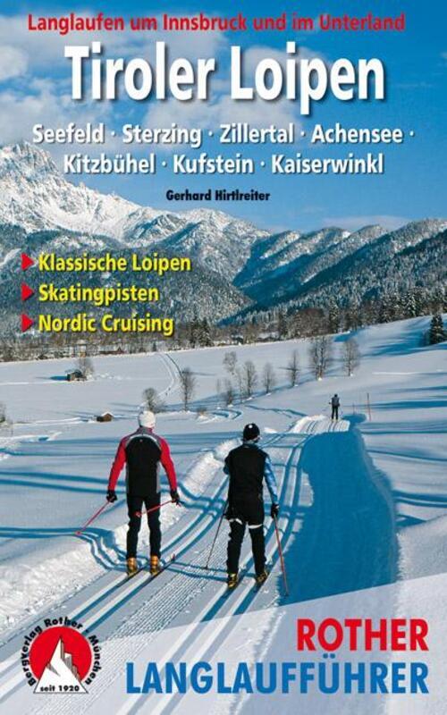Thumbnail - Tiroler Loipen Gerhard Hirtlreiter Taschenbuch Rother Langlaufführer
