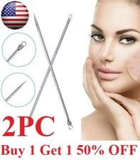 2pcs Acne Needle Removal Kit Whitehead  Blackhead Remover, Pimple Extractor