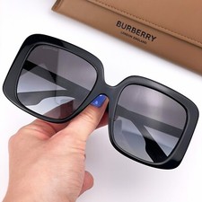 Burberry Women Sunglasses Black Grey Gradient Square PENELOPE BE4363 30018G NEW