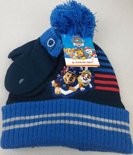 Nickelodeon Paw Patrol Boys 2 Piece Hat/Glove Set - New B2