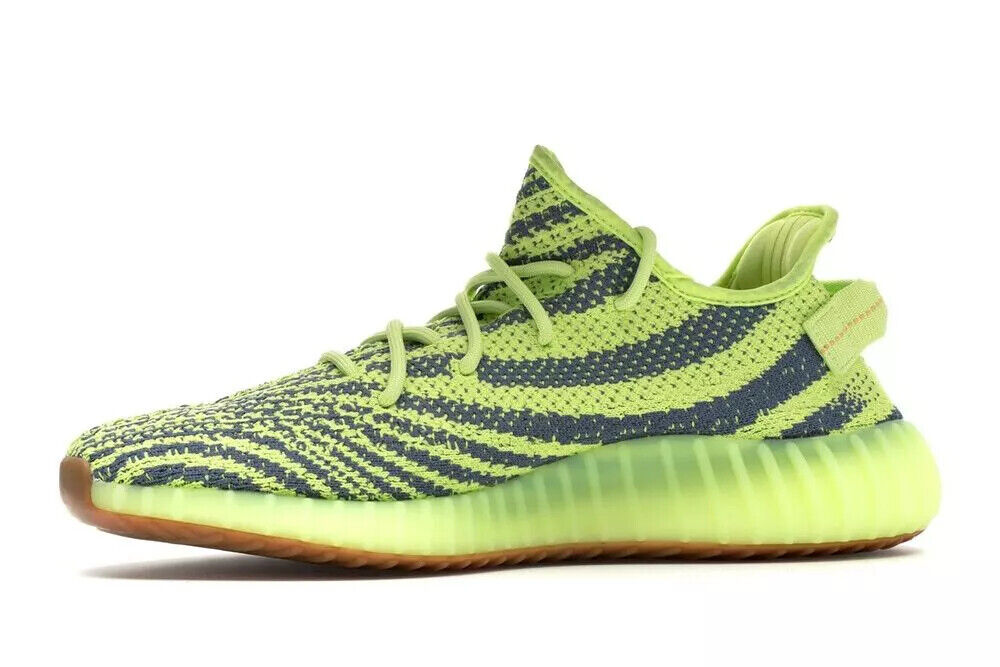 adidas Yeezy Boost 350 V2 Semi Frozen Yellow B37572 Men's adidas Yeezy Boost 350 V2 Semi Frozen Yellow B37572 Men's