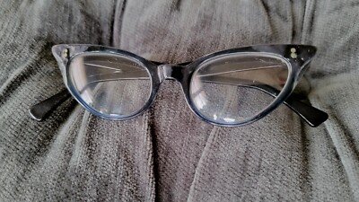 Lunettes de vue chat Swan USA vintage rétro années 50/60 taille