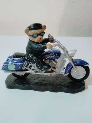 HAMILTON COLLECTION FAITHFUL FUZZIES LIBERTY RIDES ON BORN TO RIDE 