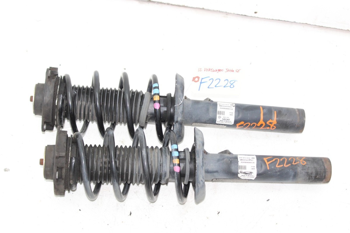 11-18 VOLKSWAGEN JETTA SE Front Right And Left Shock 11-18 VOLKSWAGEN JETTA SE Front Right And Left Shock
