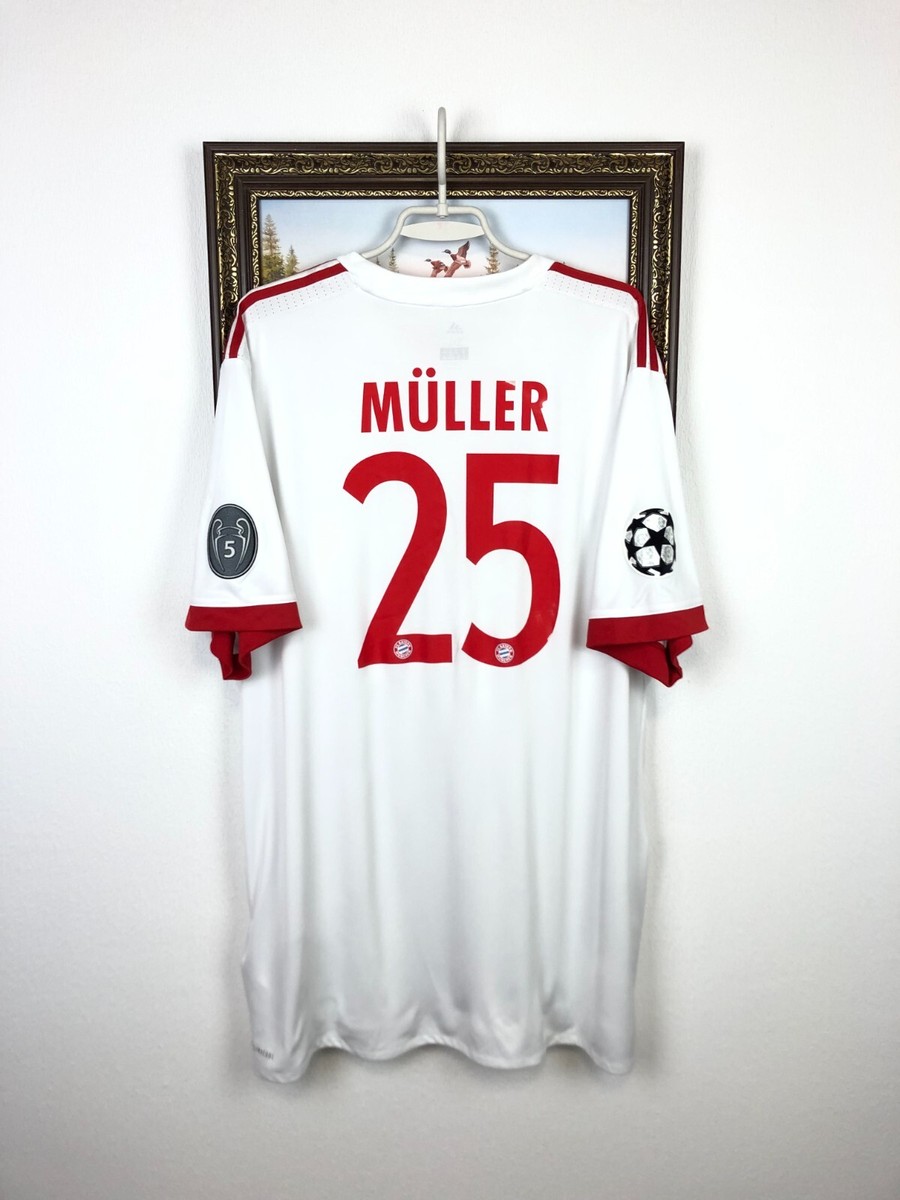 FC Bayern Munchen MÜLLER 25番シャツ Mサイズ FC Bayern Munchen MÜLLER 25番シャツ Mサイズ