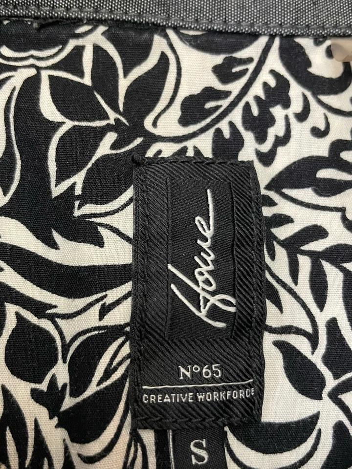 Men’s Shirt Button Down Short Sleeve Howe Small Tropical - Image 2 of 4