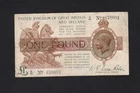 Great Britain 1 Pound (1922-23) P359a King Geroge V - FIne