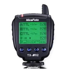 NiceFoto TX-N02 TTL Transmitter Support HSS 1/8000s Shutter Speed for Nikon NWOB