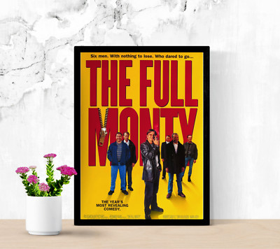 The Full Monty (1997) klassisches Filmposter A5, A4, A3, A2, A1, A0 *VERSANDKOSTENFREI*