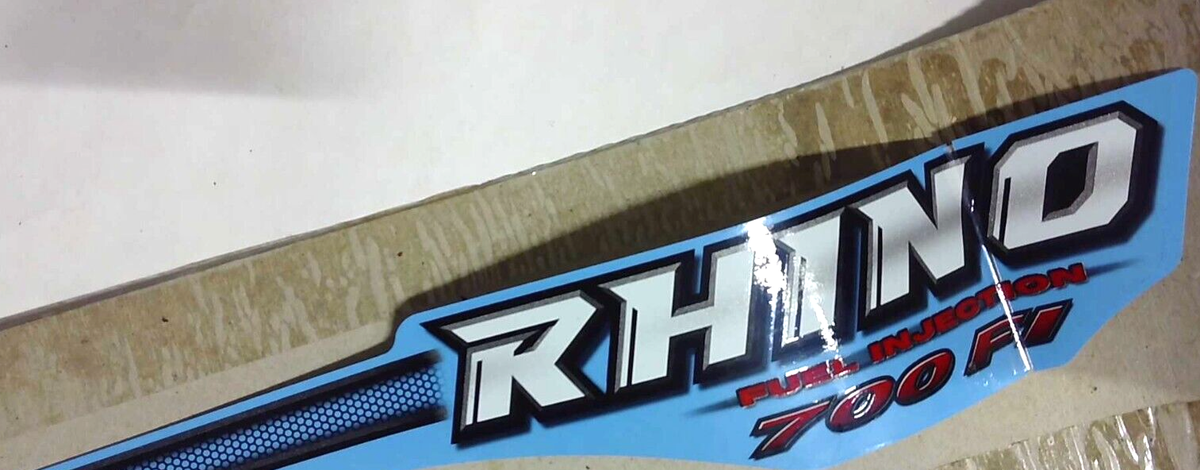 NOS GENUINE YAMAHA RHINO 700 EMBLEM 1 5B4-F1781-00-00 NEW OEM 20 1