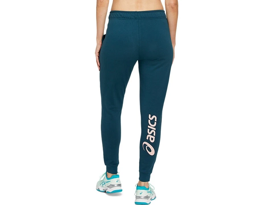 Asics Pantalones Grande Logo Sweat Jadear, Mujer -art. 2032A982-400 (Magnetic - Imagen 2 de 4