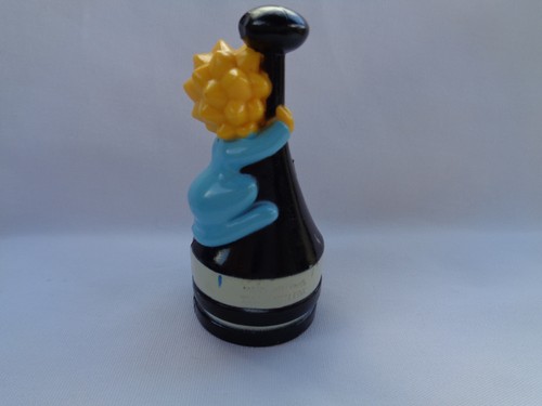 2001 Los Simpson Maggie Simpson pieza de repuesto de ajedrez negro o adorno de pastel - Imagen 3 de 4