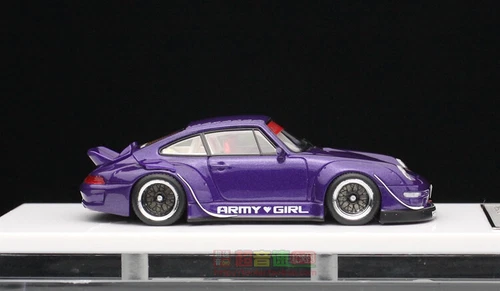 Fuelme Fumei 1:64 993 RWB army girl resin limited edition car model wide body - Foto 11 di 15