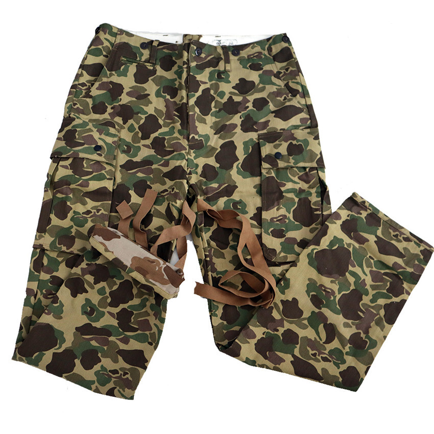 American M42 Pants Military Paratrooper Duck Hunting Camo