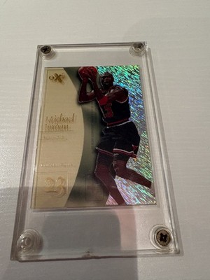 Michael Jordan E-X 2001 1997-1998 Skybox Trading Card