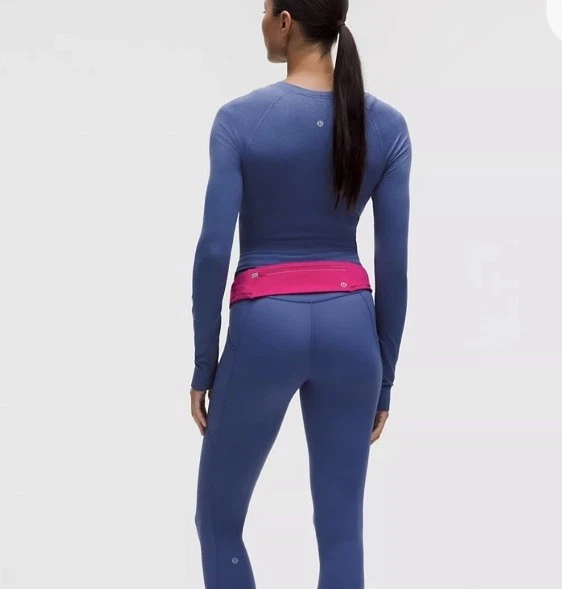 Lululemon Nulux Fast & Free Running Belt LU9BXLS Pink NWT 44$ Size L/XL - Image 3 of 4