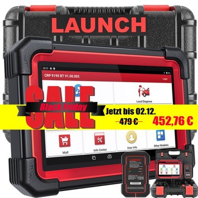 LAUNCH Diagnosegerät CRP919E BT KFZ OBD2 Scanner Alle Steuergeräte Aktive Test 