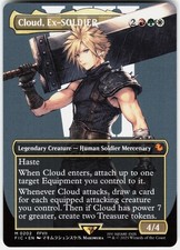 Cloud, Ex-SOLDIER [Borderless Surge Foil] #210 Prices | Magic