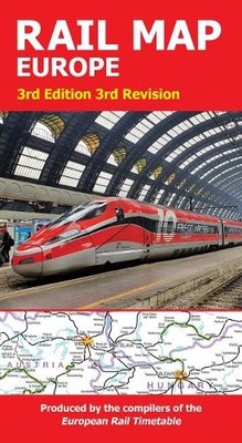 Rail Map Europe - 9781838408008