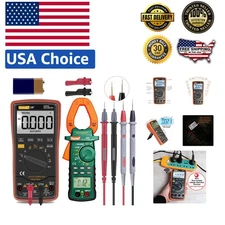 Versatile TRMS 6000 Digital Multimeter - Includes Battery, Clips &  Leads