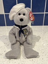 Ty Beanie Babys - RONNIE SAILOR / USS Ronald Reagan Präsident seltene Etiketten nicht mehr produziert