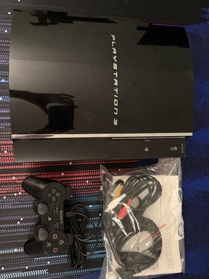 Sony PlayStation 3 PS3 CECHA01 Black HDMI Blu-Ray Console Home Gaming System