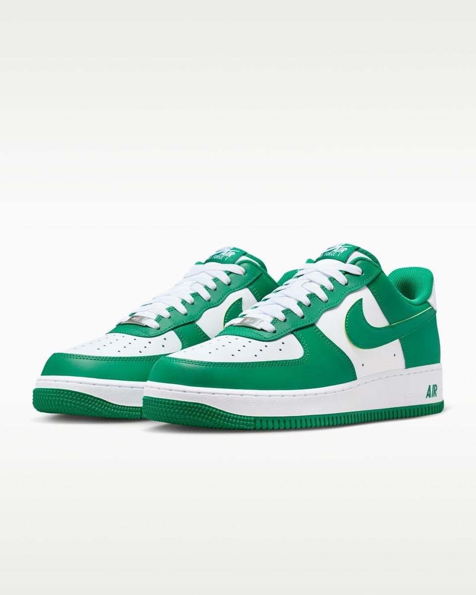 Nike Air Force 1 '07 Shoes White Malachite FJ4146-122 Men's Sizes